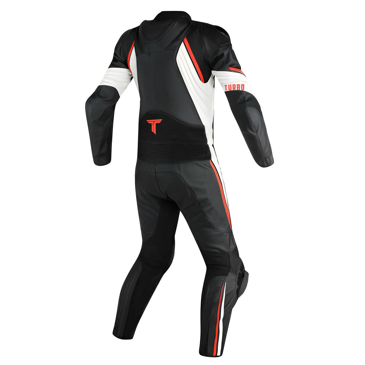Turbo leather racing suit biker outfit