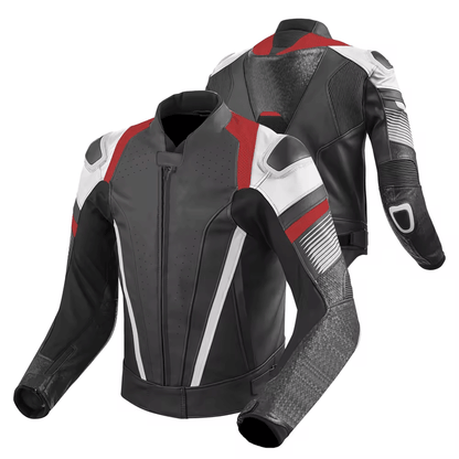 Mens leather jacket wear