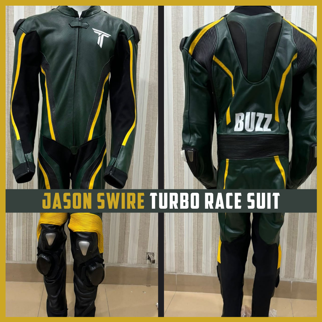 Jason swire turbo race suit