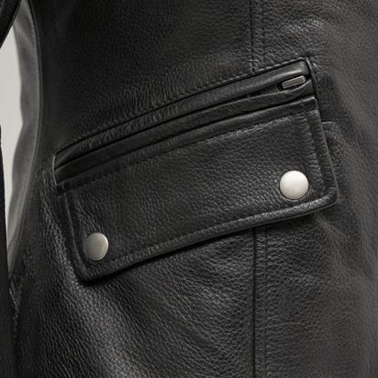 Women’s Turbo Leather Jackets – Sleek and Chic Design