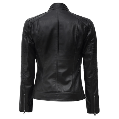 Women leather jacket