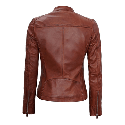Mens leather jacket modern lifestyle wear
