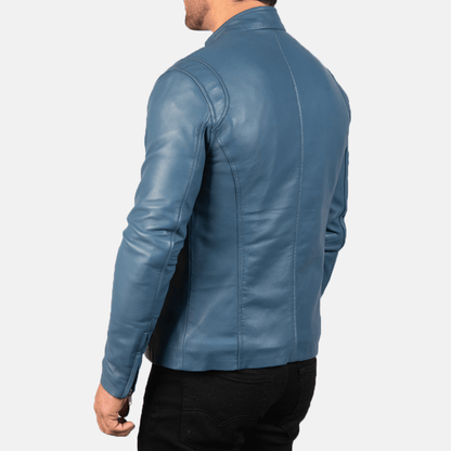 Men leather jacket wardrobe essential