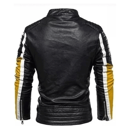 Men leather jacket lifestyle image