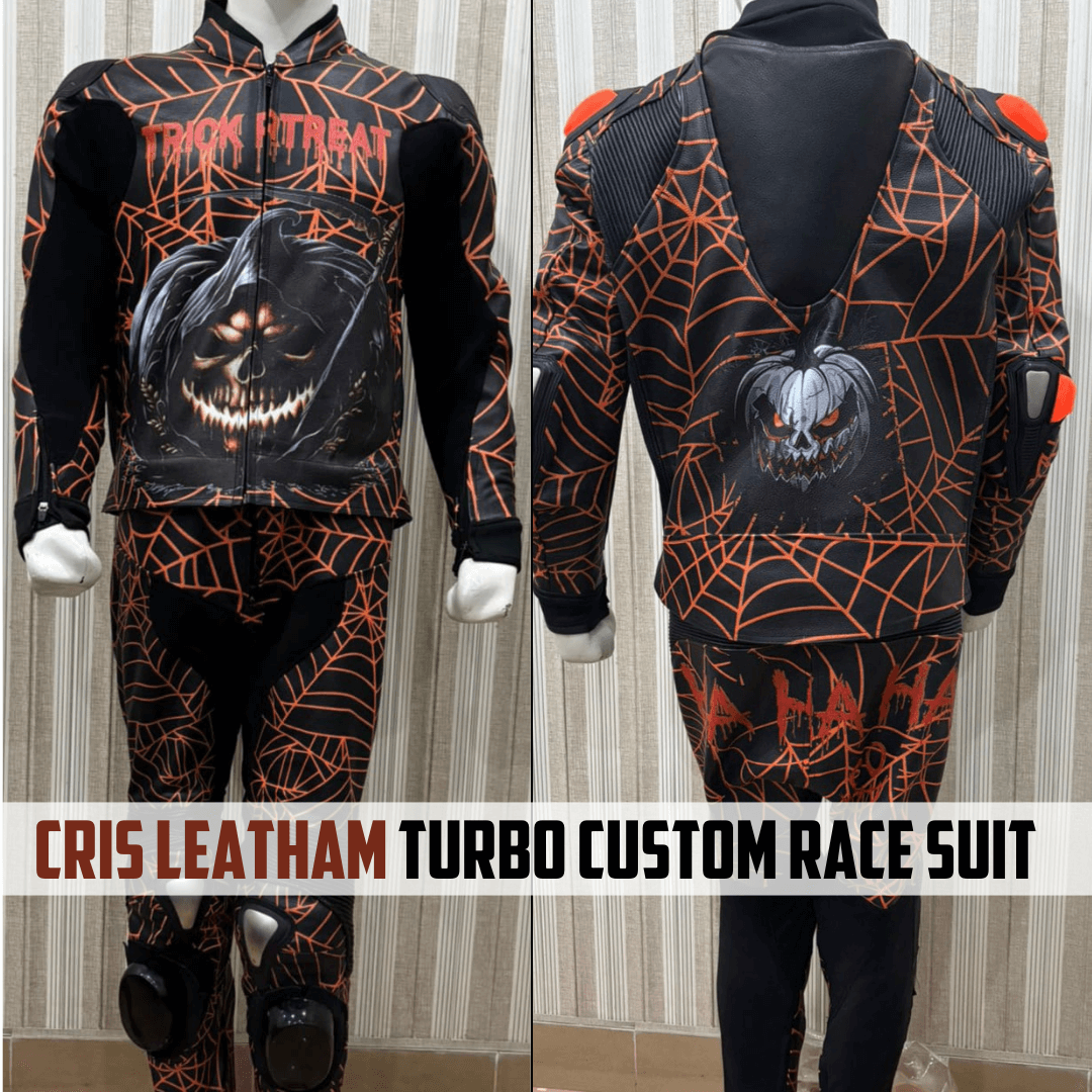Cris Leatham motorcycle race suit