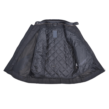 Men leather biker outfit