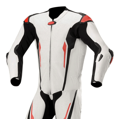 Leather racing suit motorsport outfit