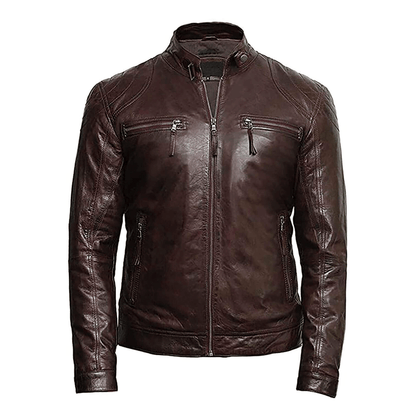 Leather racing suit everyday riding wear