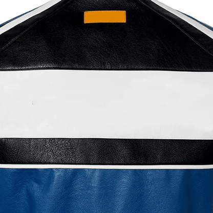 Men leather jacket elegant fashion