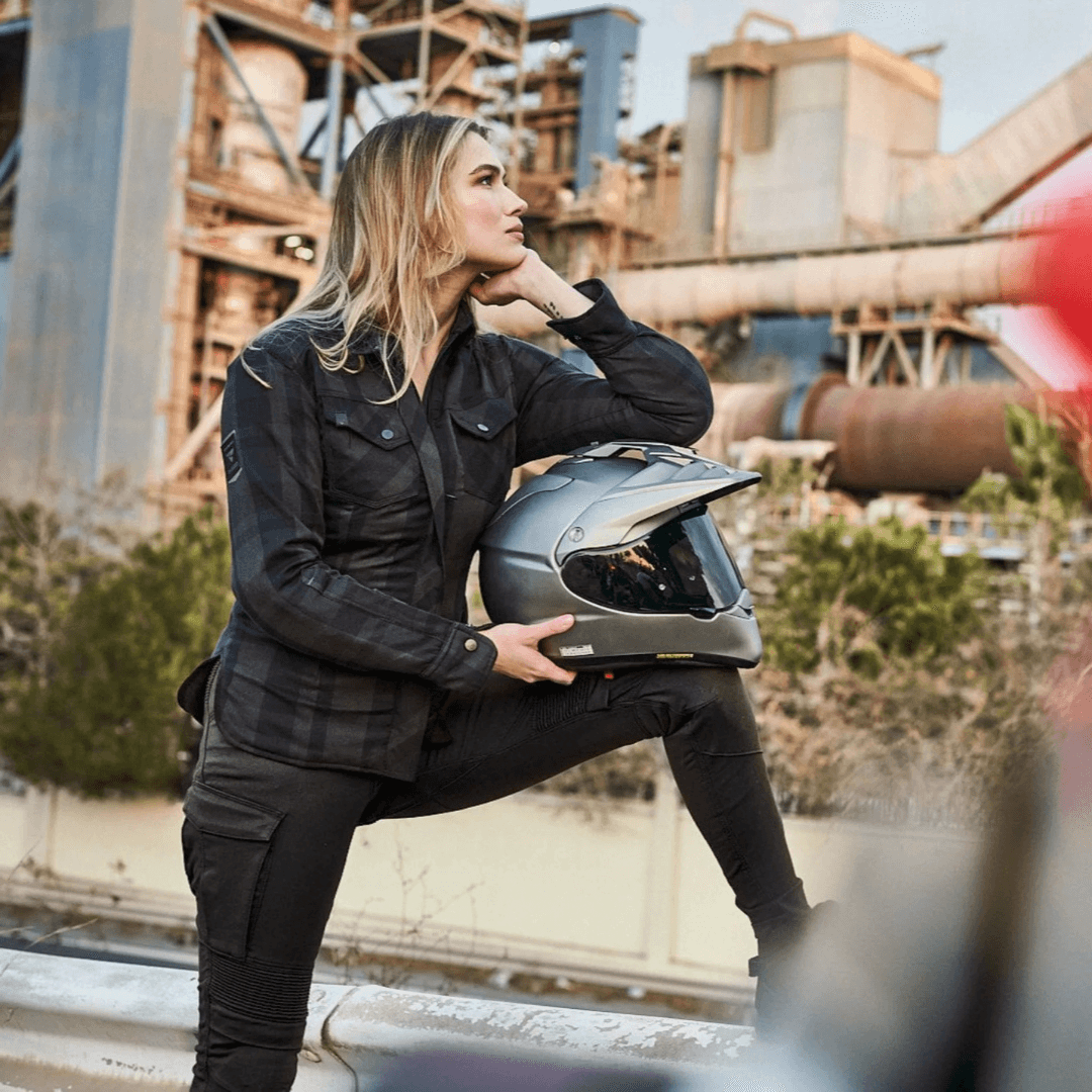 armored motorcycle shirt wear female