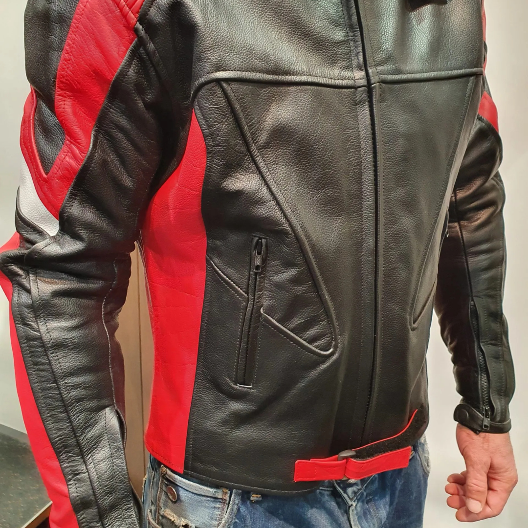Leather jacket for motorcycle enthusiasts lifestyle