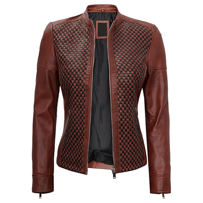 Mens leather jacket everyday fashion wear