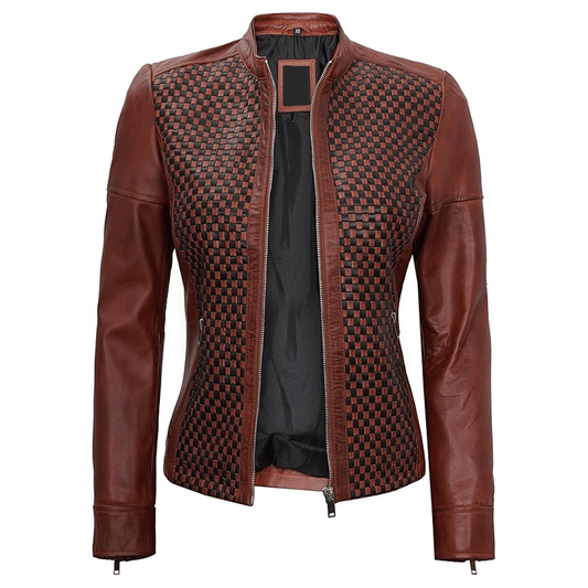 Mens leather jacket everyday fashion wear