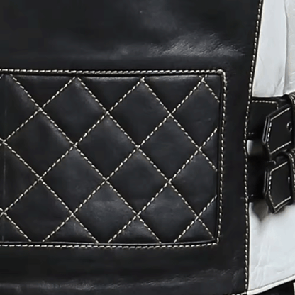 Men leather jacket smart casual 